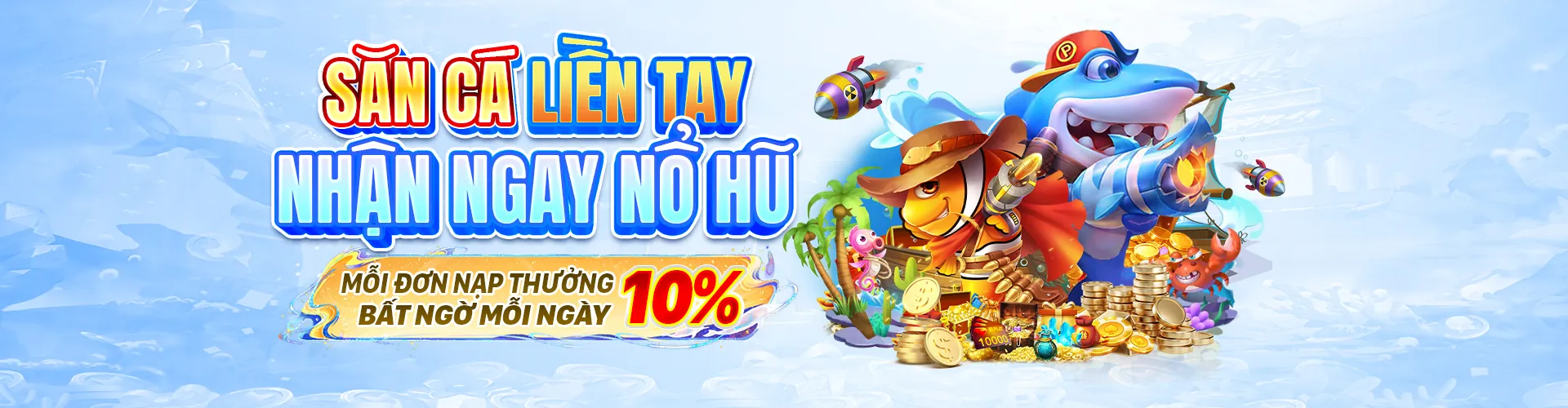 Hình ảnh chính OK365 Nổ Hũ với các biểu tượng slot game và jackpot lớn